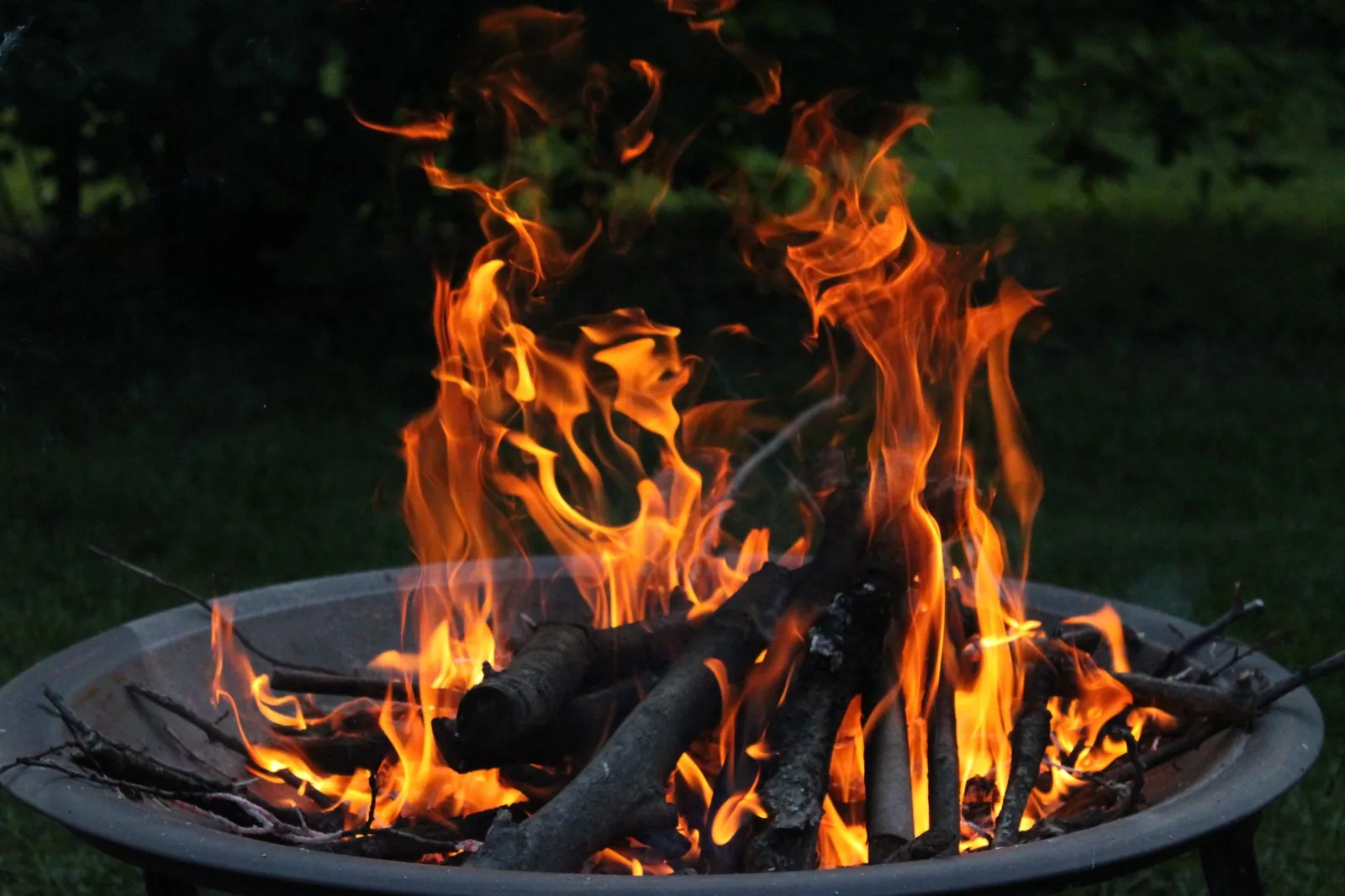 Fire pit cost by type and fuel in a backyard setting