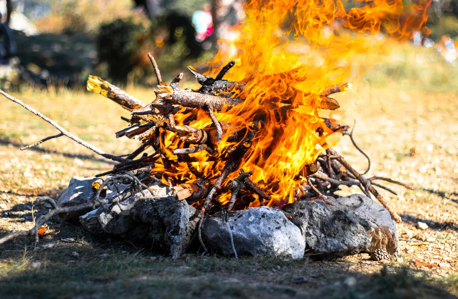 how to build a fire pit with pavers